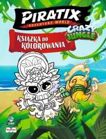 Okładka książki Piratix. Książka do kolorowania + figurka