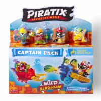 Opakowanie Piratix Wild Kingdom Captain Pack figurki +akcesoria 1szt.mix