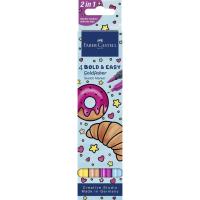 Opakowanie Pisak Goldfaber dwustronny 4 kolory