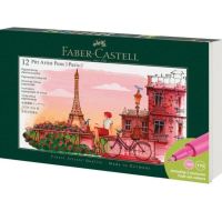 Opakowanie Pisaki Pitt Artist Pen Paris 12szt FABER CASTELL