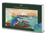 Opakowanie Pisaki Pitt Artist Pen Sydney 12szt FABER CASTELL