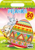 Okładka książki Pisanka. Wielkanocna kolorowanka z naklejkami