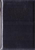 Okładka książki Pismo Święte w etui granatowe