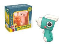 Pistolet Dino z bączkiem. Wydawca: Artyk. SmakLiter.pl Opakowanie Pistolet Dino z bączkiem