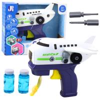 Pistolet do baniek mydlanych 2w1. Wydawca: Leantoys. SmakLiter.pl Opakowanie Pistolet do baniek mydlanych 2w1