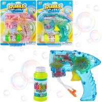 Pistolet na bańki mydlane MIX. Wydawca: Trifox. SmakLiter.pl Opakowanie Pistolet na bańki mydlane MIX