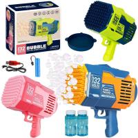 Pistolet na bańki na baterie 132 otwory MIX. Wydawca: Trifox. SmakLiter.pl Opakowanie Pistolet na bańki na baterie 132 otwory MIX