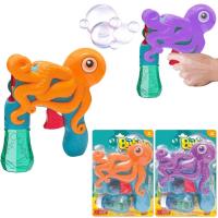 Pistolet na bańki ośmiornica MIX. Wydawca: Trifox. SmakLiter.pl Opakowanie Pistolet na bańki ośmiornica MIX