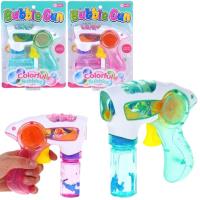 Pistolet na bańki ze światłem MIX. Wydawca: Trifox. SmakLiter.pl Opakowanie Pistolet na bańki ze światłem MIX