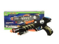 Pistolet na baterie światła 3D dźwięk. Wydawca: ADAR. SmakLiter.pl Opakowanie Pistolet na baterie światła 3D dźwięk