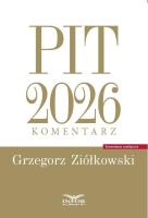 Okładka książki PIT 2026. Komentarz