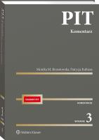 PIT. Komentarz 2025. Autor: Monika Brzostowska, Patrycja Kubiesa. SmakLiter.pl Okładka książki PIT. Komentarz 2025