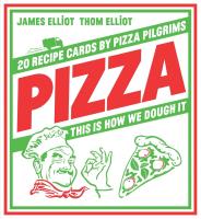 Okładka książki Pizza. 20 Recipe Cards by Pizza Pilgrims