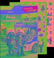 Okładka książki Plamobil Action Heroes. Tatuaże i naklejki