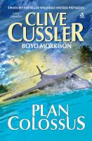 Plan Colossus. Autor: Clive Cussler, Morrison Boyd. SmakLiter.pl Okładka książki Plan Colossus