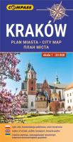 Okładka książki Plan miasta - Kraków 1:20 000 w.2022