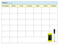 Opakowanie Planer magnetyczny suchościeralny tygodniowy 30x40