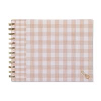 Opakowanie Planer posiłków i lista zakupów Gingham