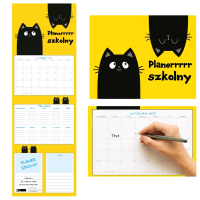 Planer szkolny 2025/2026 Kot. Wydawca: Evena. SmakLiter.pl Opakowanie Planer szkolny 2025/2026 Kot