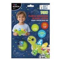 Opakowanie Plansza sensoryczna do nauki liczenia Dino KIDEA