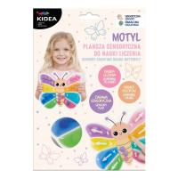 Opakowanie Plansza sensoryczna do nauki liczenia Motyl KIDEA