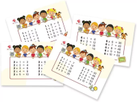 Plansze edukacyjne Tabliczka mnożenia A5. Wydawca: All4Kids. SmakLiter.pl Opakowanie Plansze edukacyjne Tabliczka mnożenia A5