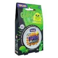 Plastelina Glow 50g. Wydawca: Tuban. SmakLiter.pl Opakowanie Plastelina Glow 50g