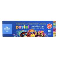 Opakowanie Plastelina pastelowa 200g 10 kolorów