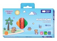 Plastelina Yummy Yum Kapibara 10 kolorów Happy Color. Wydawca: HAPPY COLOR. SmakLiter.pl Opakowanie Plastelina Yummy Yum Kapibara 10 kolorów Happy Color