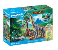Opakowanie Playmobil Brachiozaur z poduszkowcem 71819