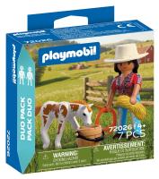 Opakowanie Playmobil Duo Pack Kowbojka ze źrebakiem 72026