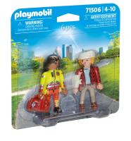 Opakowanie Playmobil DuoPack Sanitariusz z pacjentem 71506