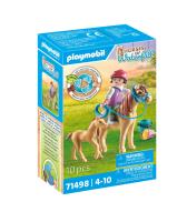 Opakowanie Playmobil Dziecko z kucykiem i źrebakiem 71498