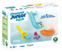 Opakowanie Playmobil JUNIOR AQUA Wodna zjeżdżalnia z morskimi zwierzątkami 71689