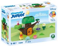 Opakowanie Playmobil JUNIOR & Disney: Domek w drzewie Kubusia Puchatka i Prosiaczka