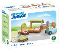 Opakowanie Playmobil Junior Ekologiczny Stragan z wózkiem widłowym  71691