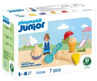 Opakowanie Playmobil JUNIOR: Lodziarnia z piasku 72006