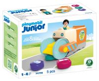 Opakowanie Playmobil JUNIOR Śmieciarka do sortowania odpadów 71774
