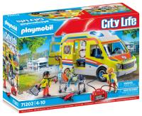 Opakowanie Playmobil Karetka pogotowia ze światłem i dźwiękiem 71202