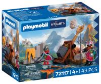 Opakowanie Playmobil Katapulta rycerza herbu Lew 72117