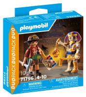 Opakowanie Playmobil Poszukiwacz skarbów i mumia 71796