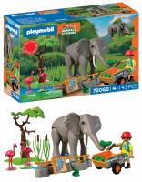 Opakowanie Playmobil Słoń z opiekunem 72068