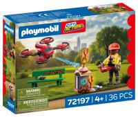 Opakowanie Playmobil Strażacki dron gaśniczy 72197
