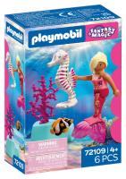 Opakowanie Playmobil Syrenka z konikiem morskim 72109