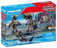 Opakowanie Playmobil Zestaw figurek jednostki specjalnej 71146