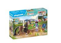 Opakowanie Playmobil Zoe i Blaze z przeszkodami 71355