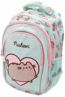 Plecak 4 komorowy Pusheen mint. Wydawca: Pusheen. SmakLiter.pl Opakowanie Plecak 4 komorowy Pusheen mint