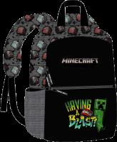 Plecak Minecraft dwukomorowy 40 cm MCNTB090. Wydawca: Kids Euroswan. SmakLiter.pl Opakowanie Plecak Minecraft dwukomorowy 40 cm MCNTB090