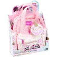 Opakowanie Plecak mini puff z portfelem róż