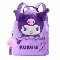 Plecak pluszowy Hello Kitty Kuromi 32cm KU00028. Wydawca: Kids Euroswan. SmakLiter.pl Opakowanie Plecak pluszowy Hello Kitty Kuromi 32cm KU00028